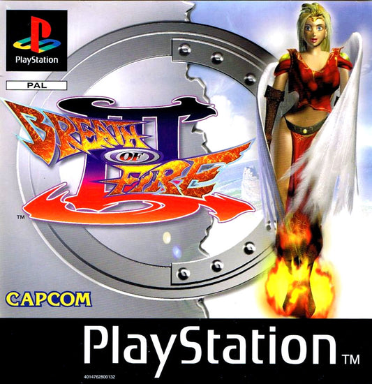 PlayStation Videospiel Breath of Fire III
Cover von vorne