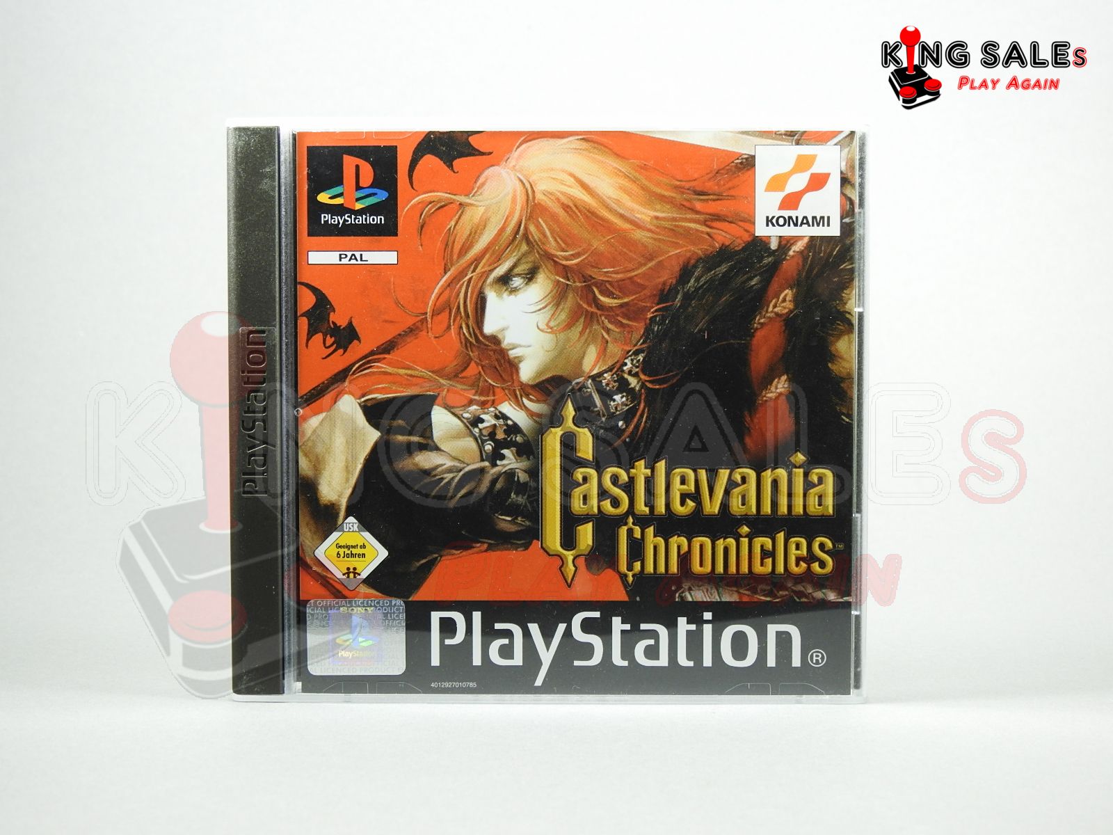 PlayStation Videospiel Castlevania Chronicles Cover von vorne