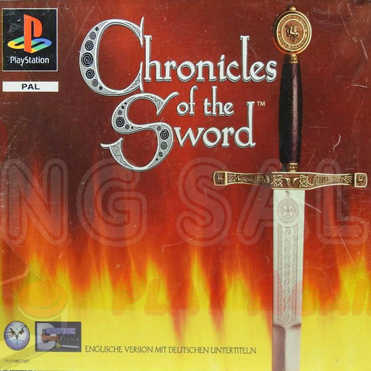 PlayStation Videospiel Chronicles of the Sword Hülle mit Anleitung und Disc