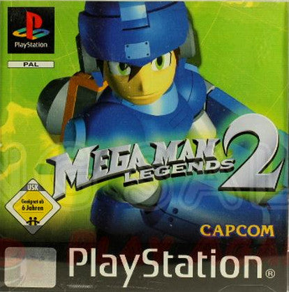 PlayStation Videospiel Mega Man Legends 2 Hülle mit Anleitung und Disc