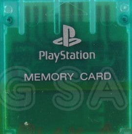 Play Station Memory Card 
grau