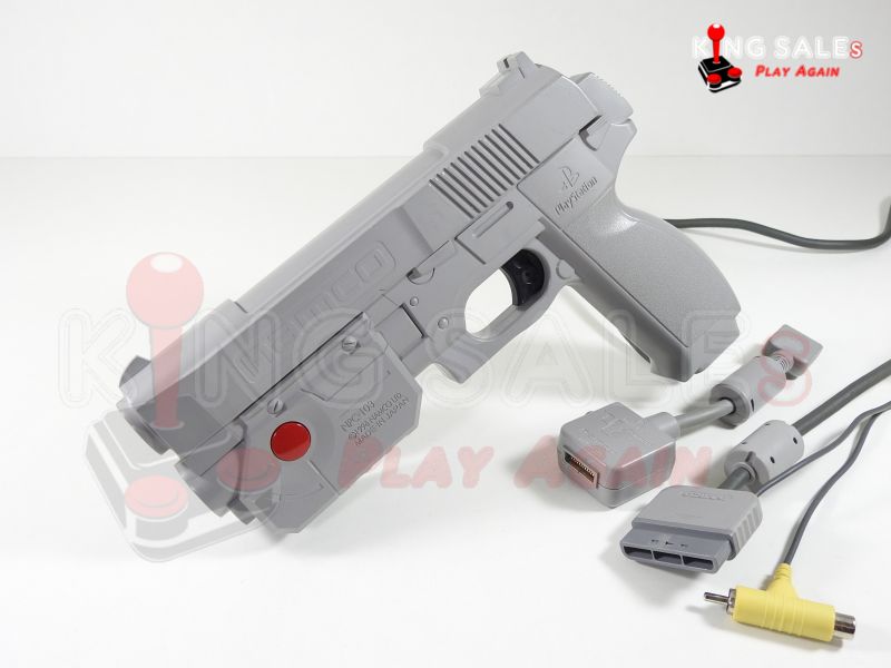 PlayStation Namco G-Con Light Gun in grau Zubehör für die PlayStation 1