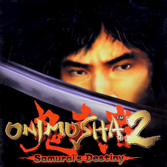 PlayStation 2 Videospiel Onimusha 2 Samurais Destiny Hülle mit Anleitung und Disc