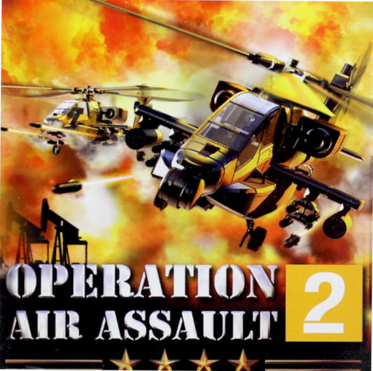 PlayStation 2 Videospiel Operation Air Assault 2 Hülle mit Anleitung und Disc