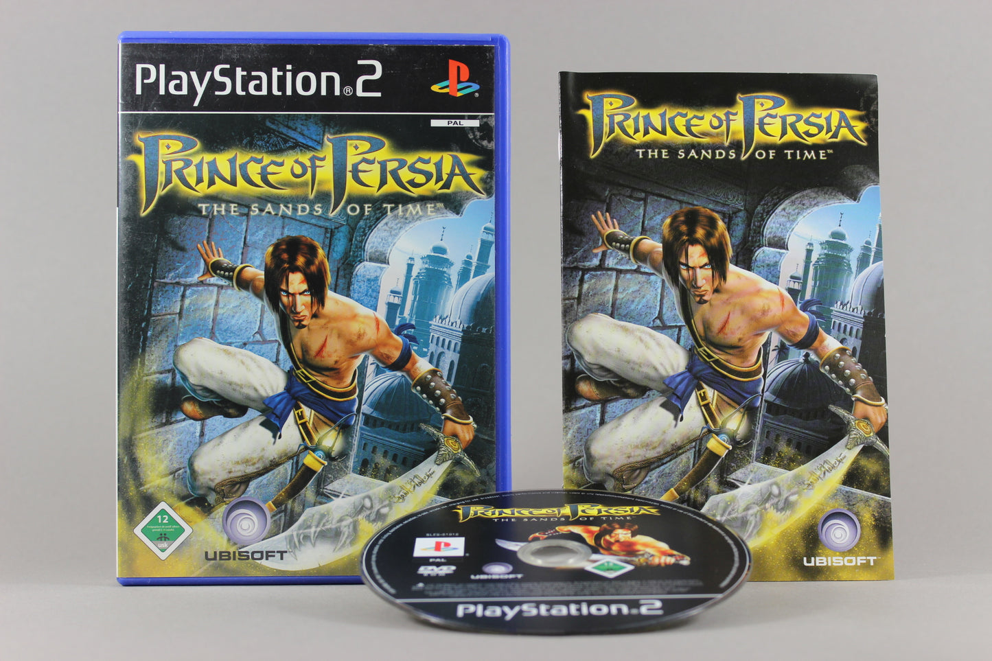 PlayStation 2 Videospiel Prince of Persia Sand of Time Hülle mit Anleitung und Disc