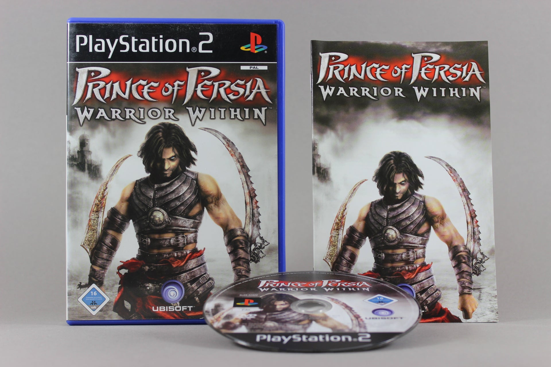 PlayStation 2 Videospiel Prince of Persia Warrior Within Hülle mit Anleitung und Disc
