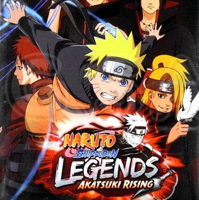 Sony PSP Videospiel Naruto Shippuden Legends: Akatsuki Rising Hülle mit Anleitung und Disc