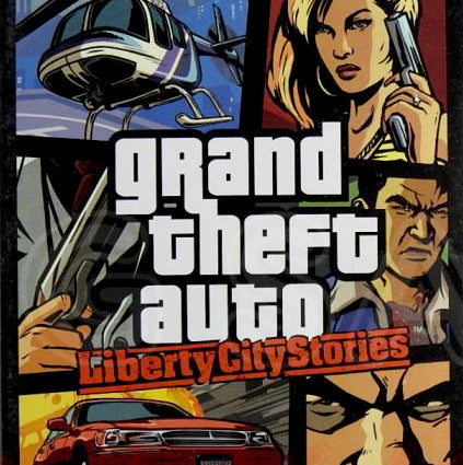 PSP ideospiel Grand Theft Auto Liberty City Stories Hülle mit Anleitung und Modul