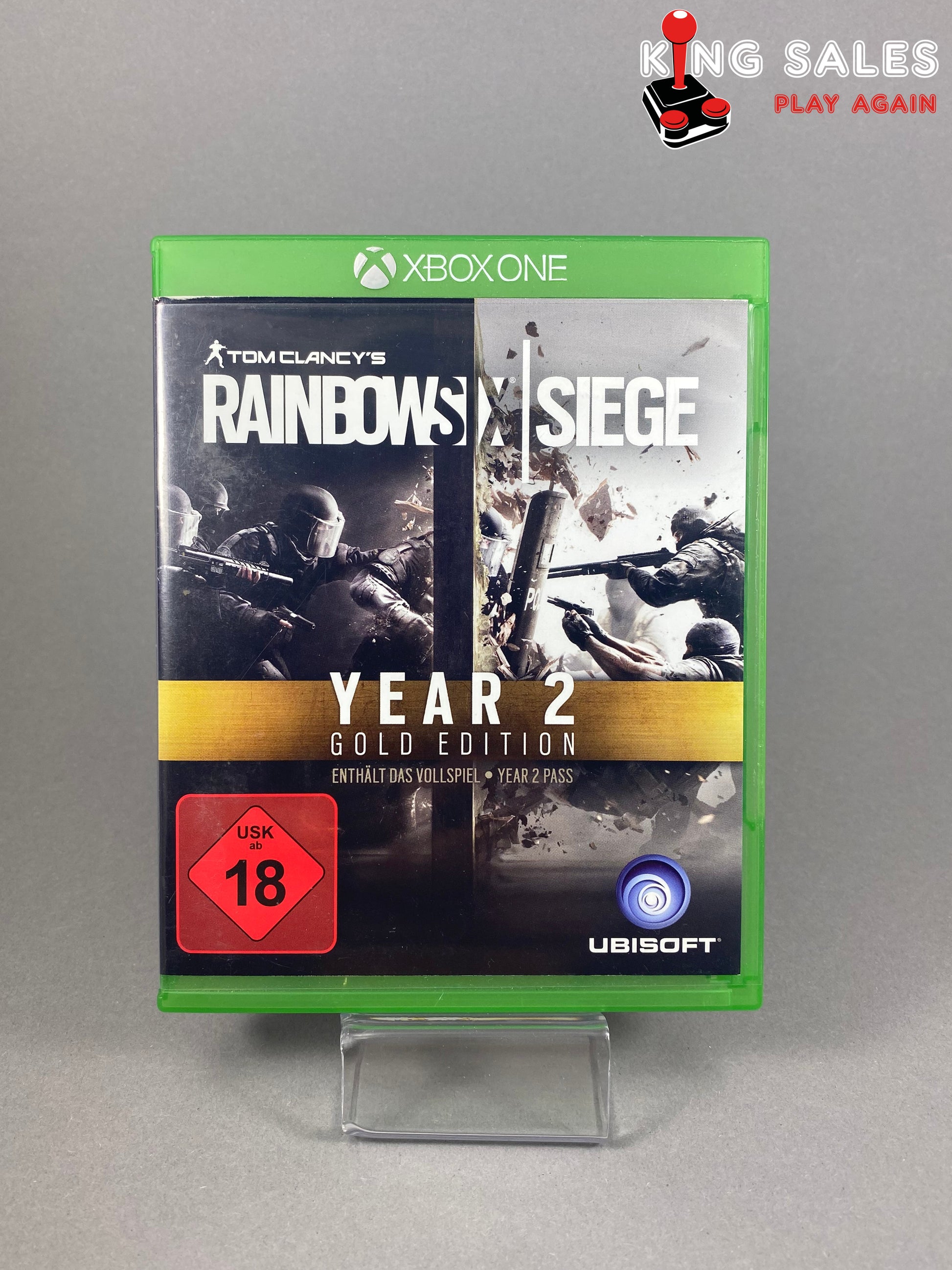 Xbox One Videospiel Rainbow Six Siege Year 2 Gold Edition Cover von vorne