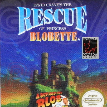 Game Boy Videospiel Rescue of Princess Blobette Modul