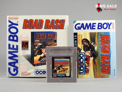 Game Boy Videospiel Road Rash in OVP mit Anleitung und Modul