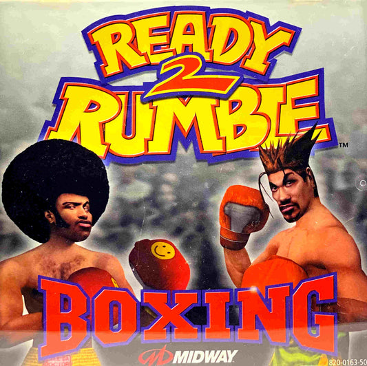 Sega Dreamcast Videospiel REady to Rumble Boxing 2 Hülle mit Anleitung und Disc