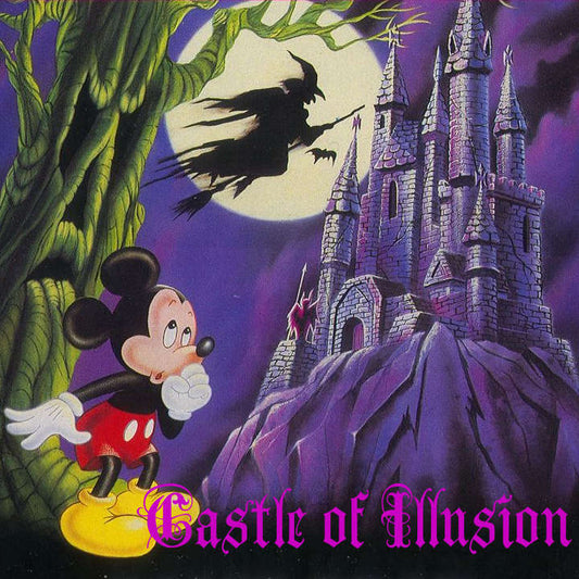 Sega Game Gear Videospiel Castle of Illusion Starring Micky Mouse Modul von vorneCover