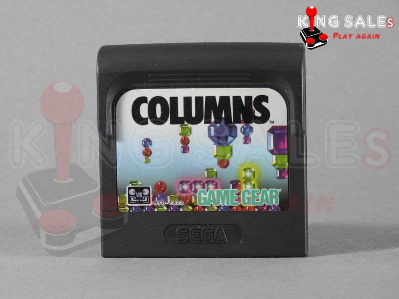 Sega Game Gear Videospiel Columns Cover von vorne