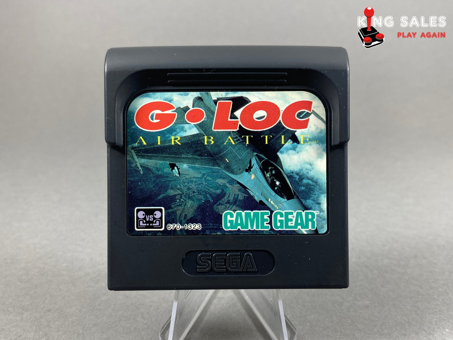 Sega Game Gear Videospiel G-Loc Air Battle Modul von vorne