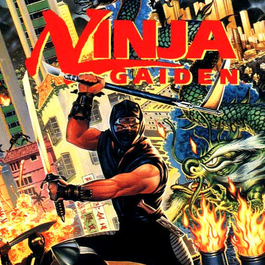 Sega Game Gear Videospiel Ninja Gaiden Modul von vorne