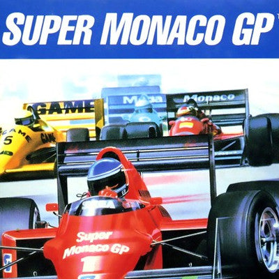 Sega Game Gear Videospiel Super Monaco GP Modul von vorne