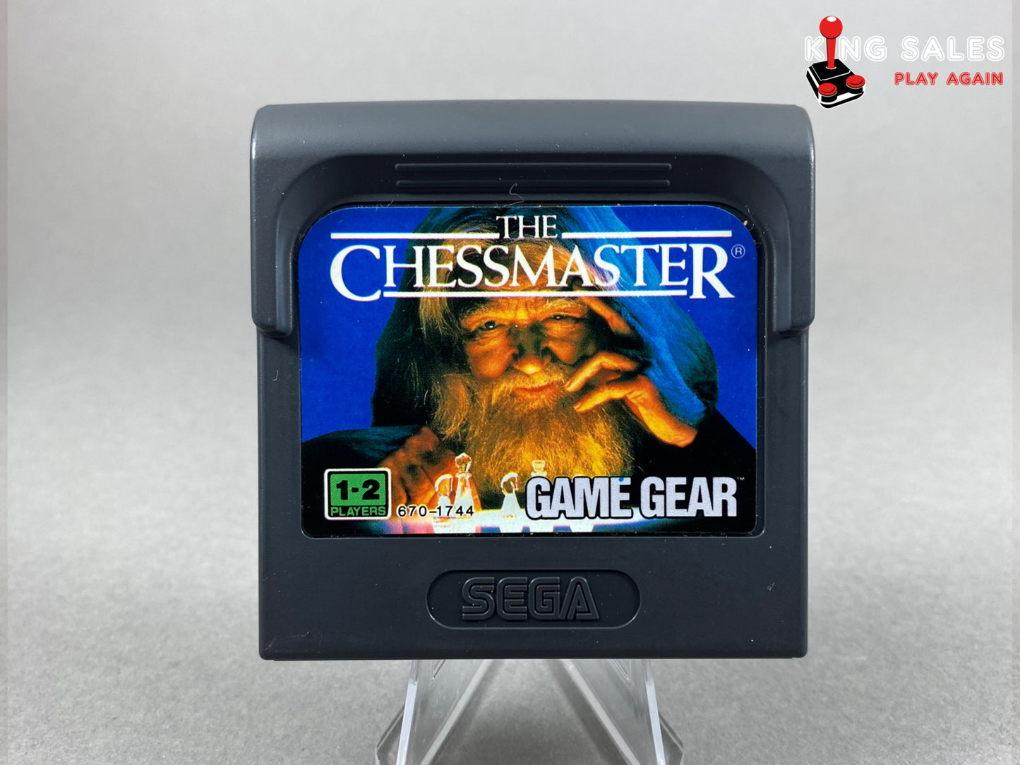 Sega Game Gear Videospiel The Chessmaster Modul von vorne