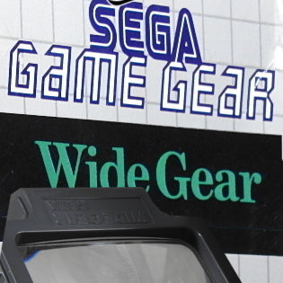 Sega Game Gear Zubehör Wide Gear Bildschirm Aufsatz mit Originalverpackung