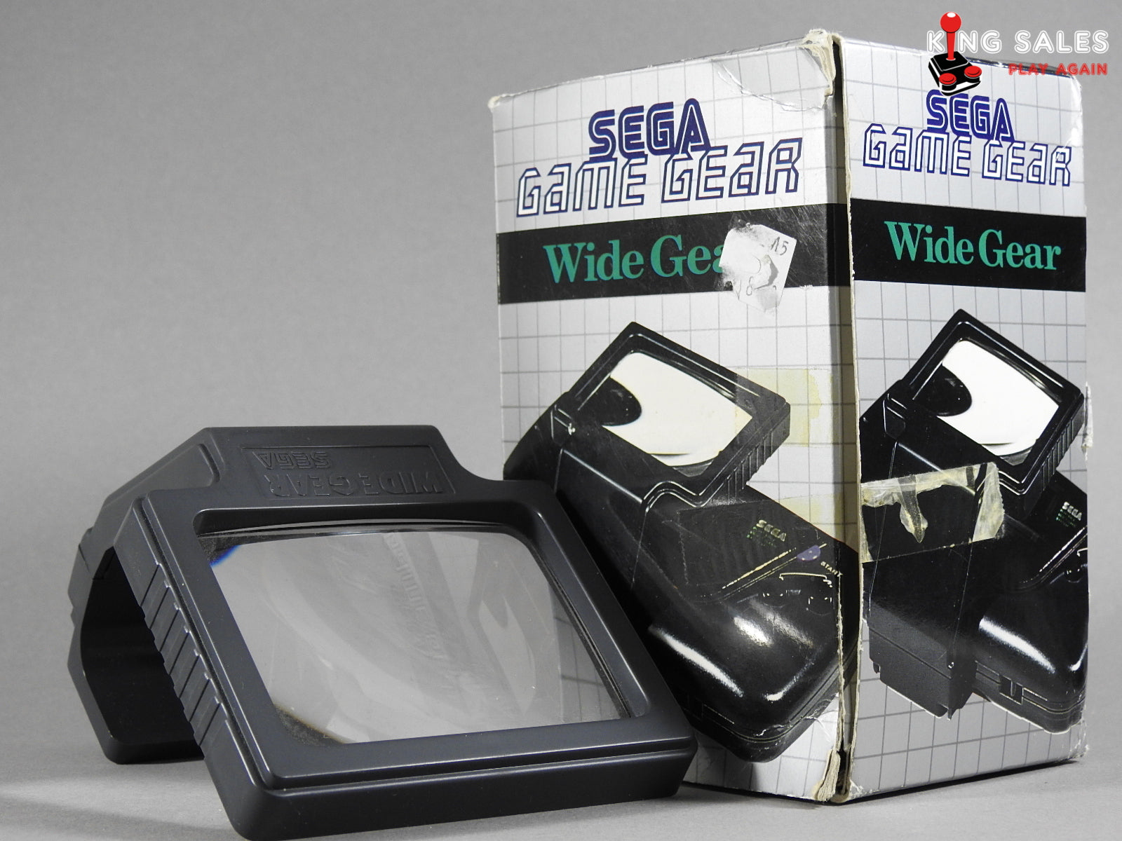 Sega Game Gear Zubehör Wide Gear Bildschirm Aufsatz mit Originalverpackung