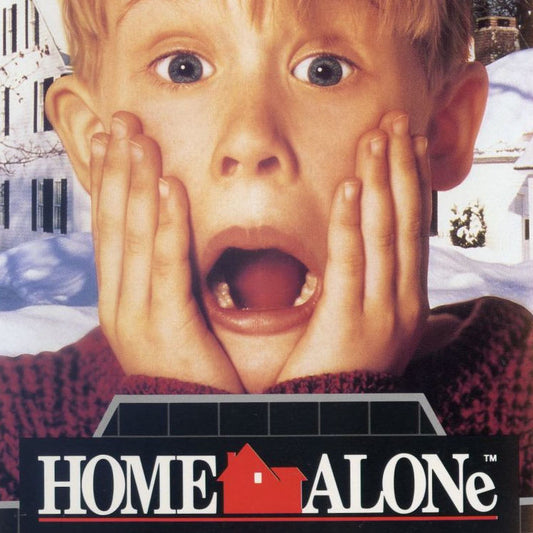 Sega Mega Drive Videospiel Home Alone Hülle mit Anleitung und Modul