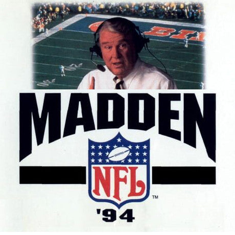 Sega Mega Drive Videospiel Madden NFL 94 Hülle mit Anleitung und Modul