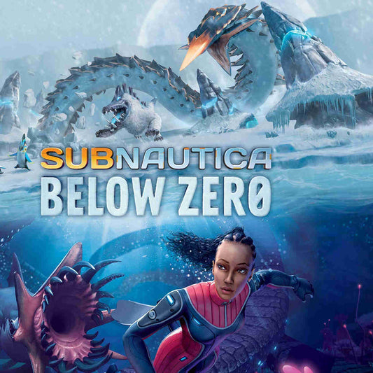 Xbox One Videospiel Subnautica Below Zero Cover von vorne