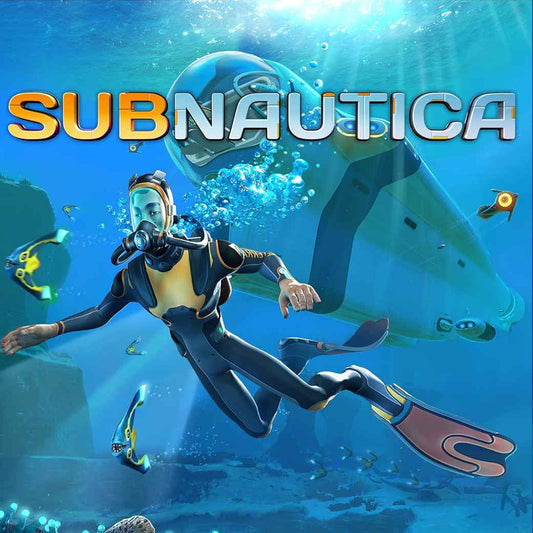 Xbox One Videospiel Subnautica Cover von vorne