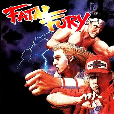 Super Nintendo Videospiel Fatal Fury Modul von vorne