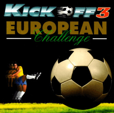 Super Nintendo Videospiel Kick Off 3 European Challenge Modul von vorne