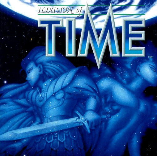 Super Nintendo Videospiel Illusion of Time Modul von vorne