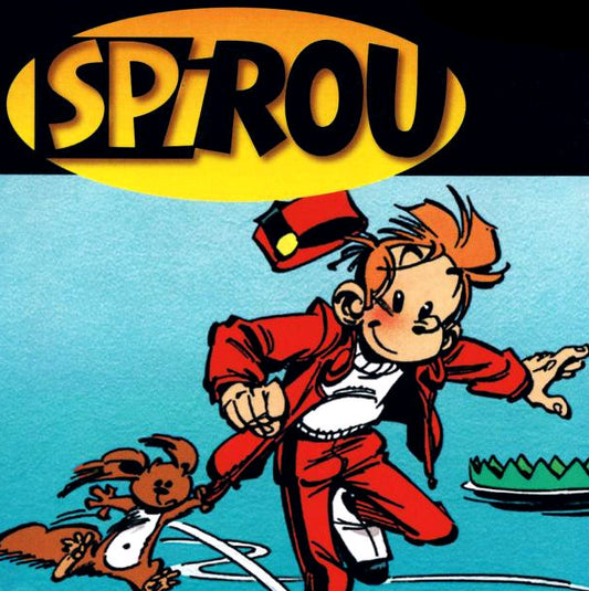 Super Nintendo Videospiel Spirou Modul von vorne