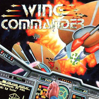 Super Nintendo Videospiel Wing Commander Modul von vorne