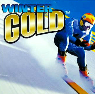 Super Nintendo Videospiel Winter Gold Modul von vorne