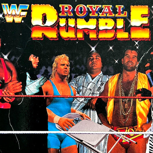 Super Nintendo Videospiel WWF Royal Rumble Modul von vorne