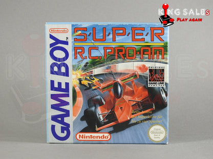 Game Boy Videospiel Super R.C. Pro-Am in OVP von vorne