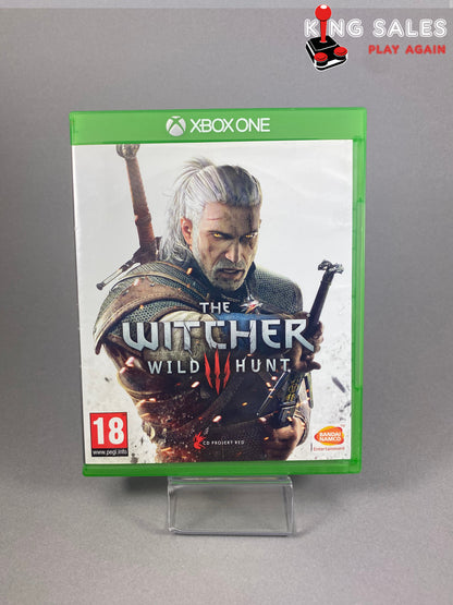 Xbox One Videospiel The Witcher 3 Wild Hunt Cover von vorne