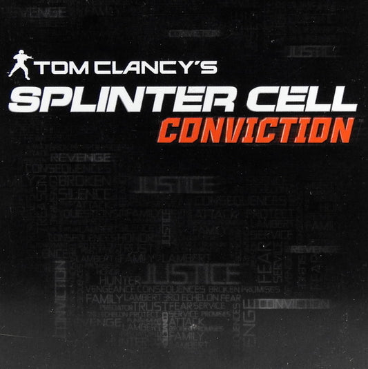 Xbox 360 Videospiel Tom Cancys Splinter Cell Conviction Steelbook Hülle mit Anleitung und Disc