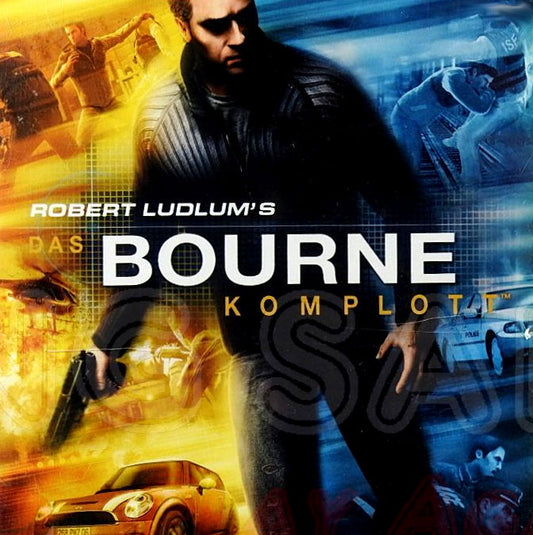 Xbox 360 Videospiel Das Bourn Komplott Hülle mit Anleitung und Disc