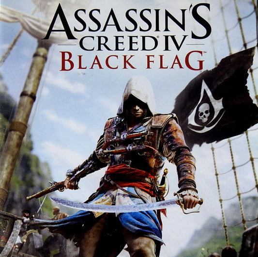 Xbox 360 Videospiel Assassins Creed 4 Black Flag Hülle mit Anleitung und Disc