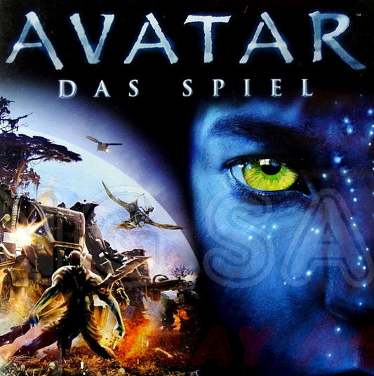 Xbox 360 Videospiel Avatar Das Spiel Hülle mit Anleitung und Disc