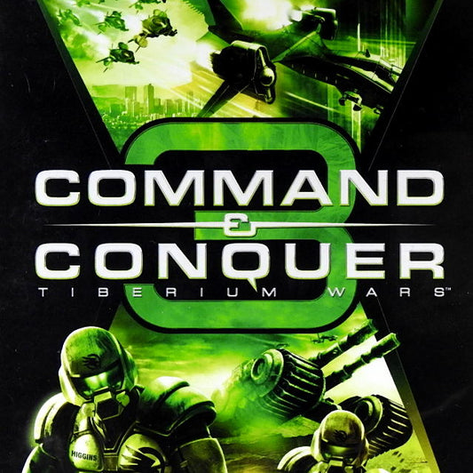 Xbox 360 Videospiel Command & Conquer Triberium Wars Hülle mit Anleitung und Disc