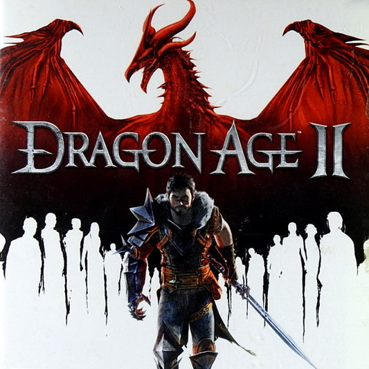 Xbox 360 Videospiel Dragon Age 2 Hülle mit Anleitung und Disc
