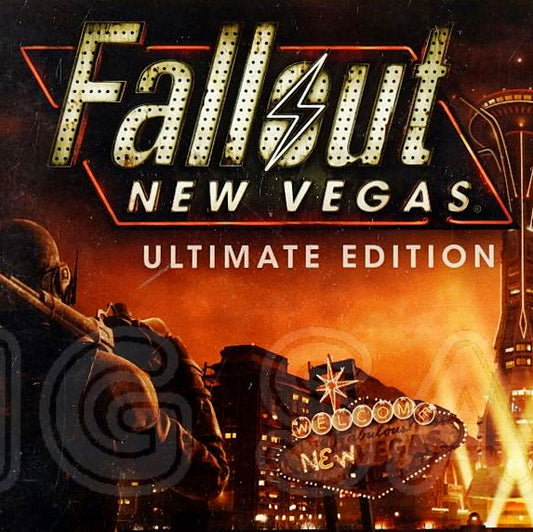 Xbox 360 Videospiel Fallout New Vegas Hülle mit Anleitung und Disc