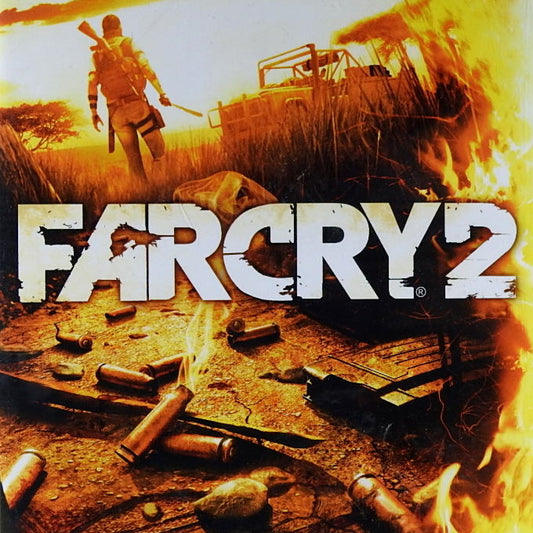 Xbox 360 Videospiel Far Cry 2 Hülle mit Anleitung und Disc