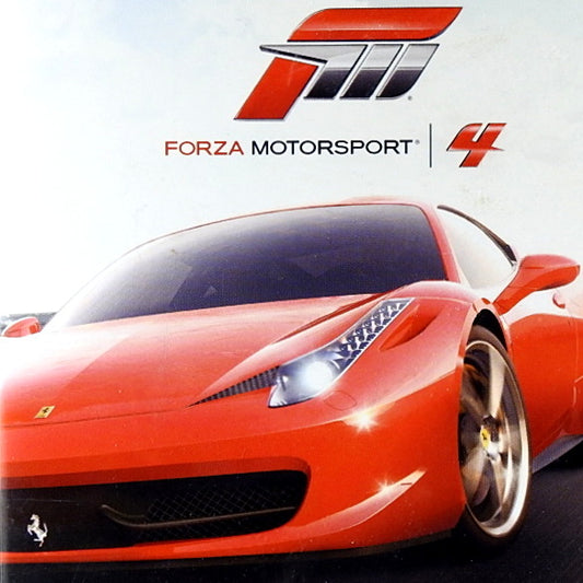 Xbox 360 Videospiel Forza Motorsport 4 Hülle mit Anleitung und Disc