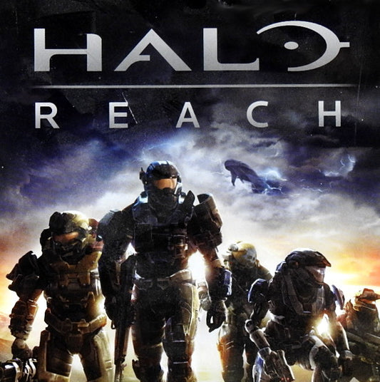 Xbox 360 Videospiel Halo Reach Hülle mit Anleitung und Disc