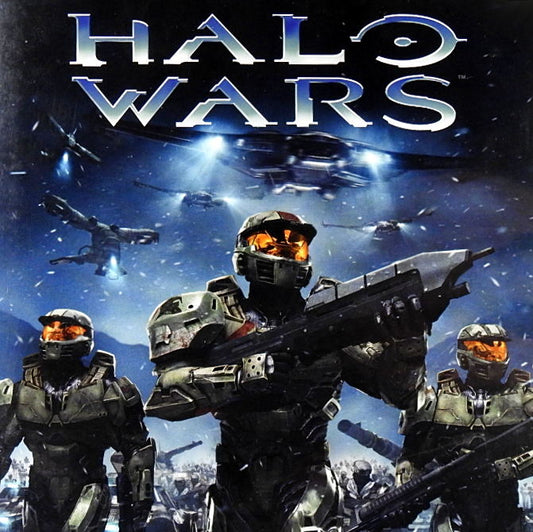 Xbox 360 Videospiel Halo Wars Hülle mit Anleitung und Disc