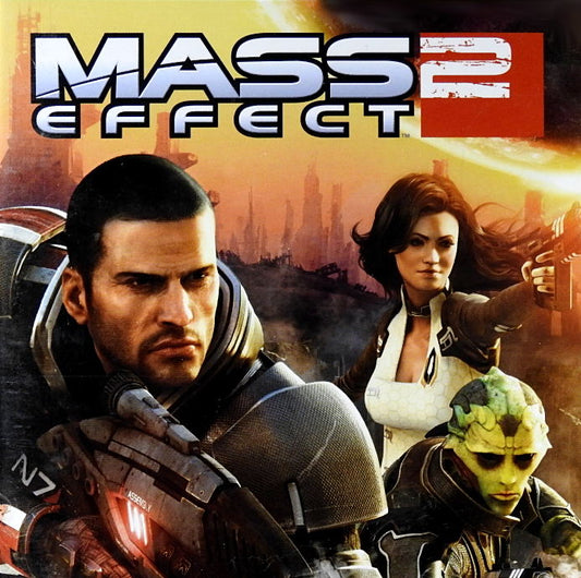 Xbox 360 Videospiel Mass Effect 2 Hülle mit Anleitung und Disc