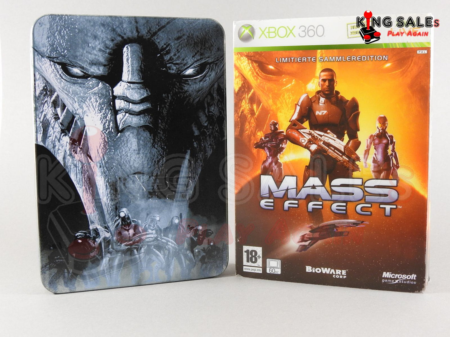 Xbox 360 Videospiel Mass Effect Limitierte Sammleredition Hülle mit Anleitung und Disc